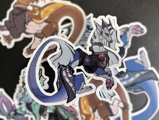 Tangled sticker glossy 4in || 10cm