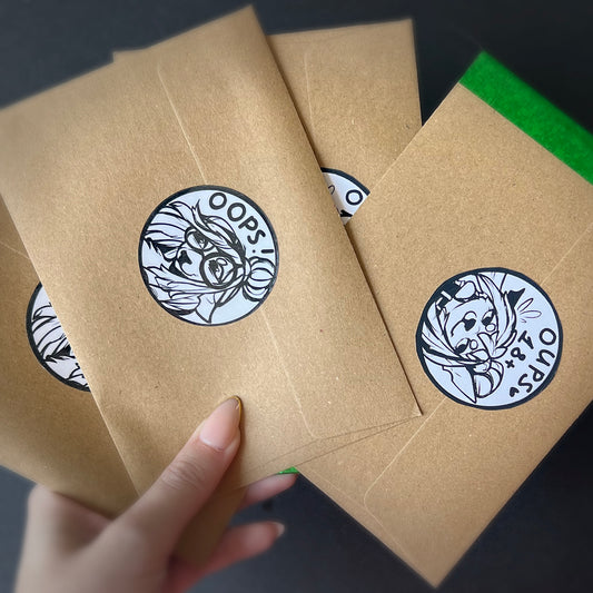 Oopsie 4 stickers mystery grab bag