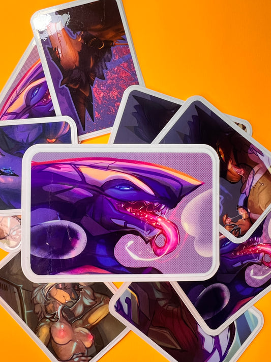 Khanivore sticker glossy 3in || 7.5cm