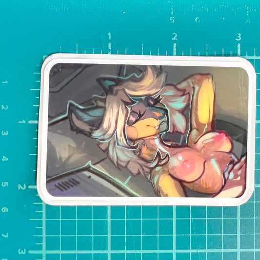 Tori booba glossy sticker 3in|7cm