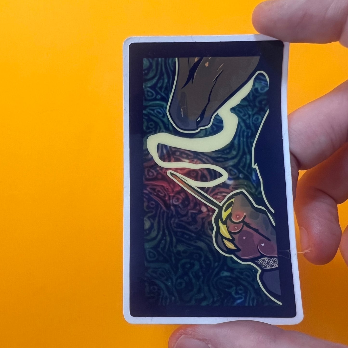 Ignite glossy sticker 3in|7cm