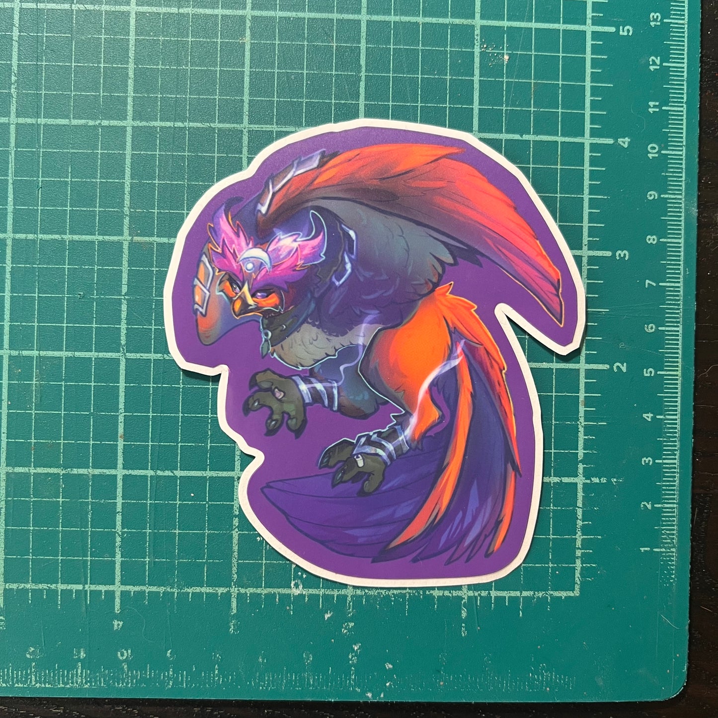 Arcdruid Owl Vinyl Matte Sticker 4inch | 10cm