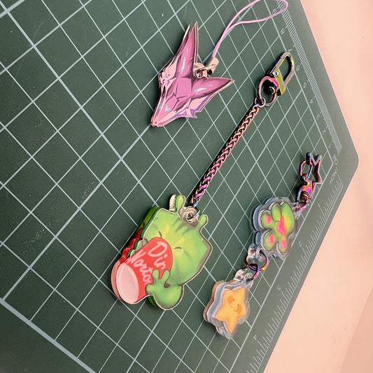 Sergal Jonecy Phone Charm Keychain 1.5in | 3cm