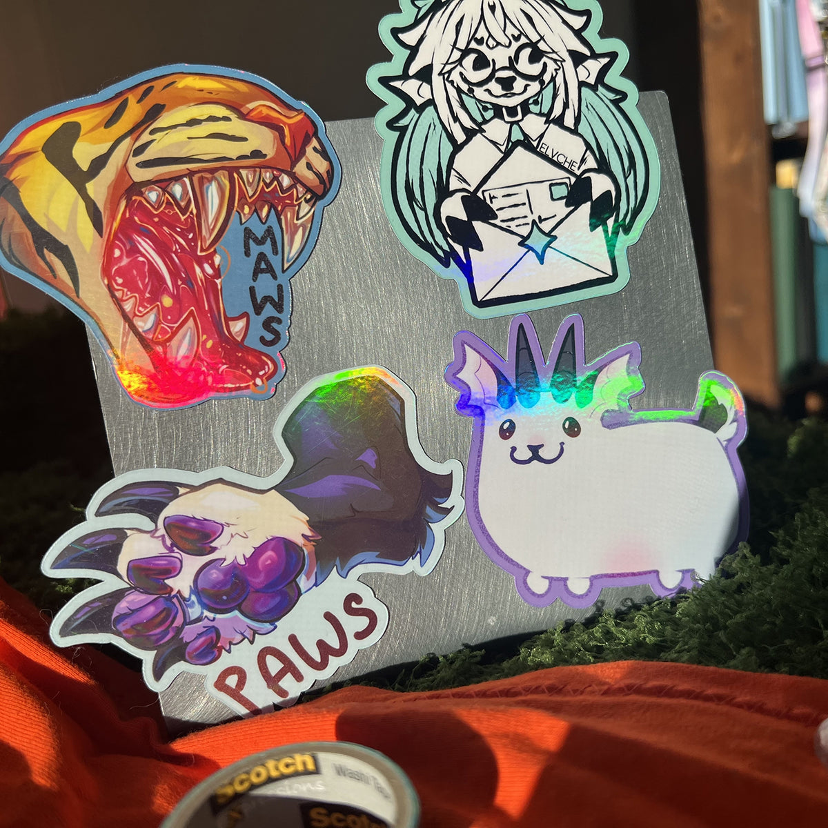Maws Vore Holo Soft Fridge Magnet 3in | 7cm