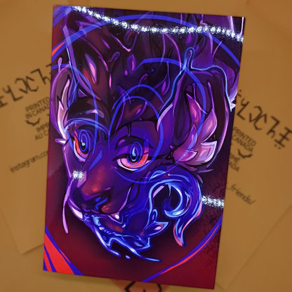 Avra Goo Hyena art print Glossy - small