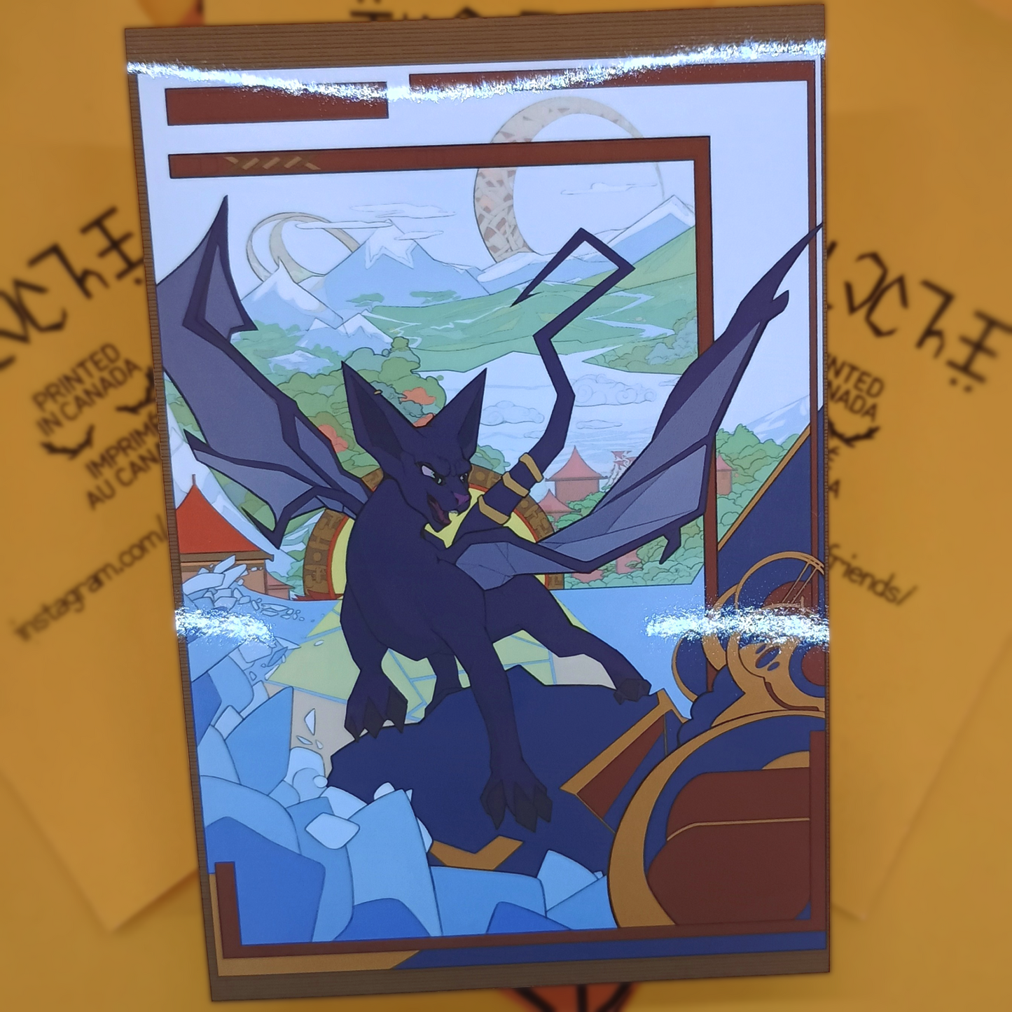 Wasitora Art Print Glossy - small