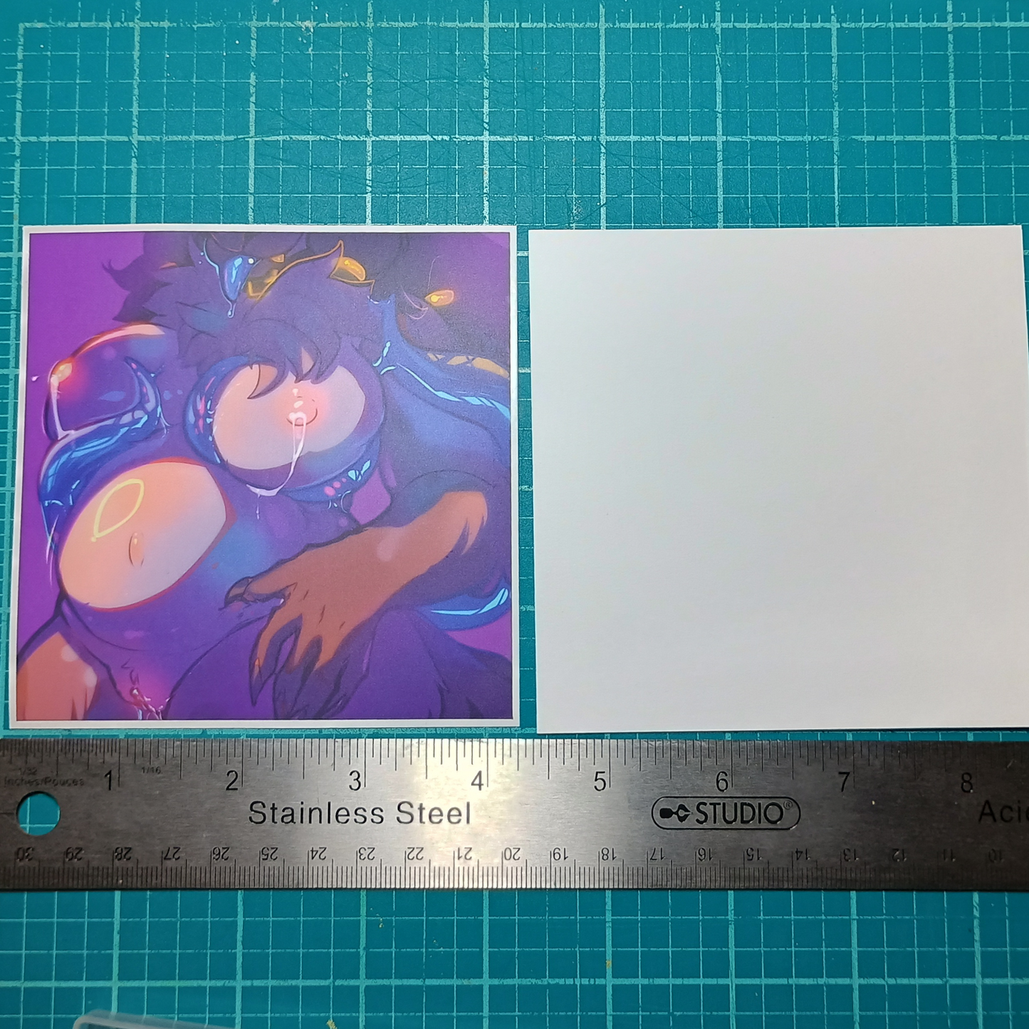 Preggy Avra Matte Vinyl Matte Sticker 4inch | 10cm