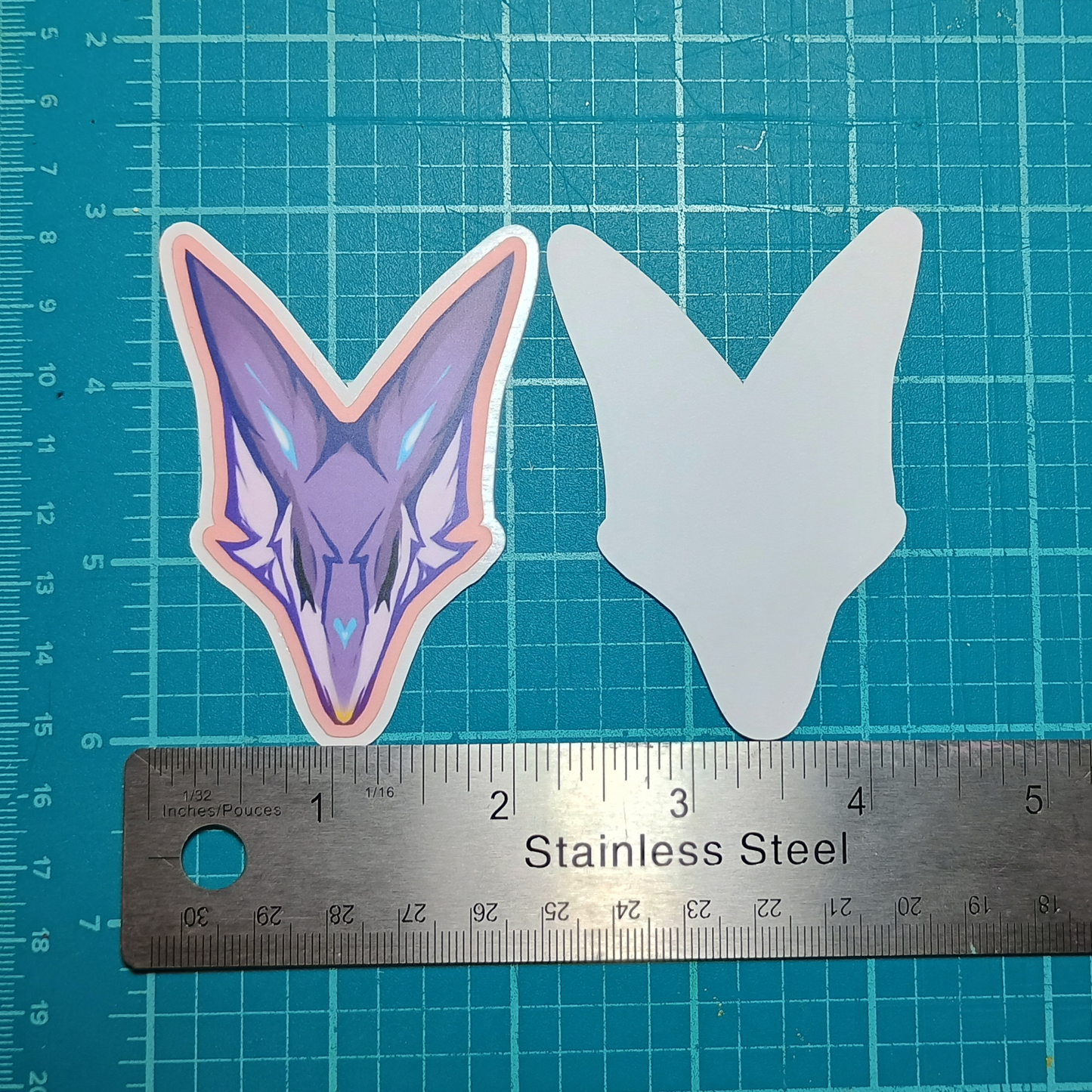 Jonecy Sergal Head Matte Sticker 3in / 7cm