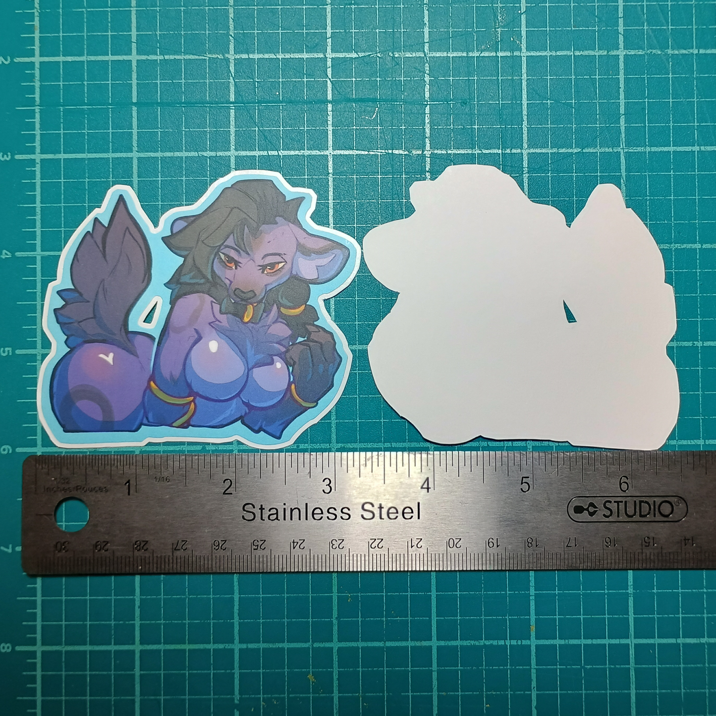 Avra Alluring Matte Sticker 3in / 7cm