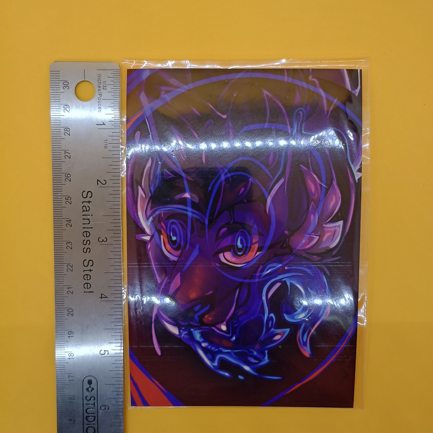 Avra Goo Hyena art print Glossy - small