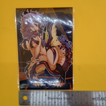 Anjanath glossy art print - small