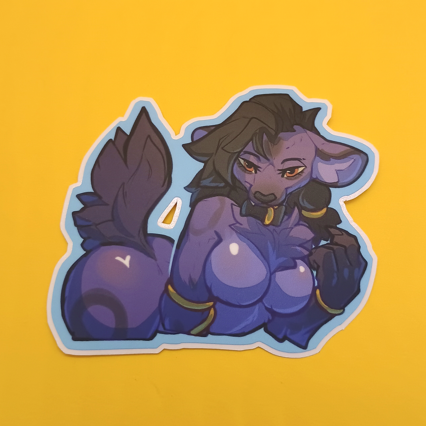 Avra Alluring Matte Sticker 3in / 7cm