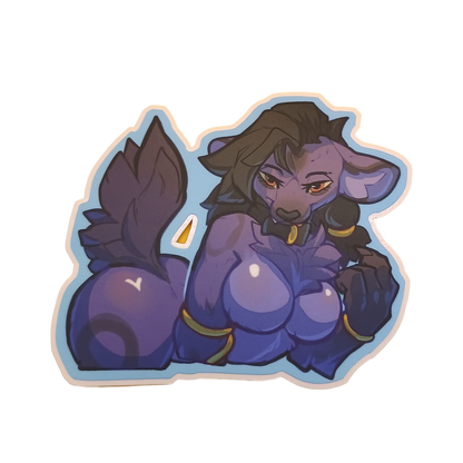 Avra Alluring Matte Sticker 3in / 7cm