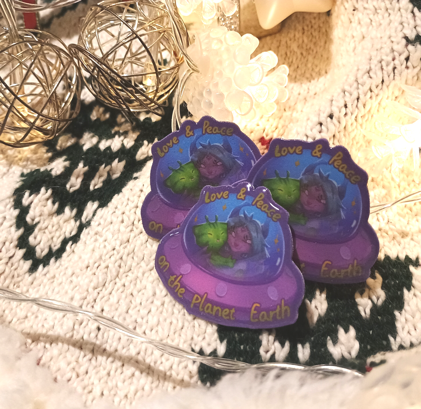 Glorp Kitty and Mafra   2in | 5cm