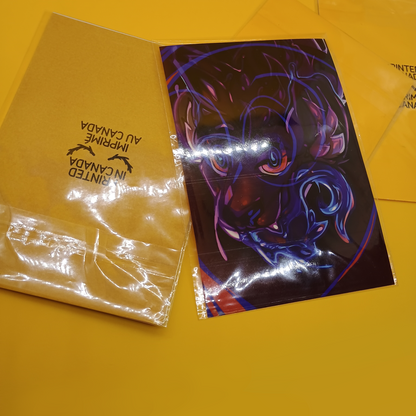 Avra Goo Hyena art print Glossy - small