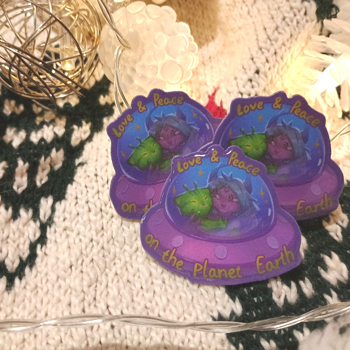 Glorp Kitty and Mafra   2in | 5cm