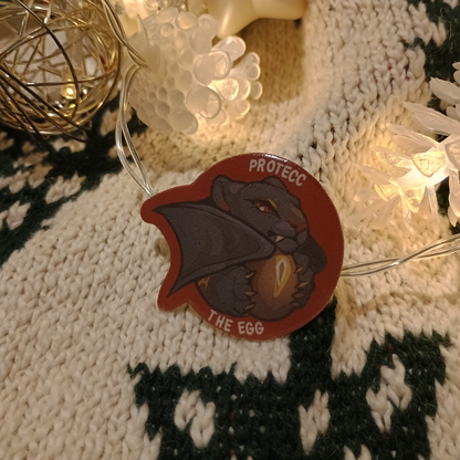 Wasitora with Egg pin  1.5in | 4cm