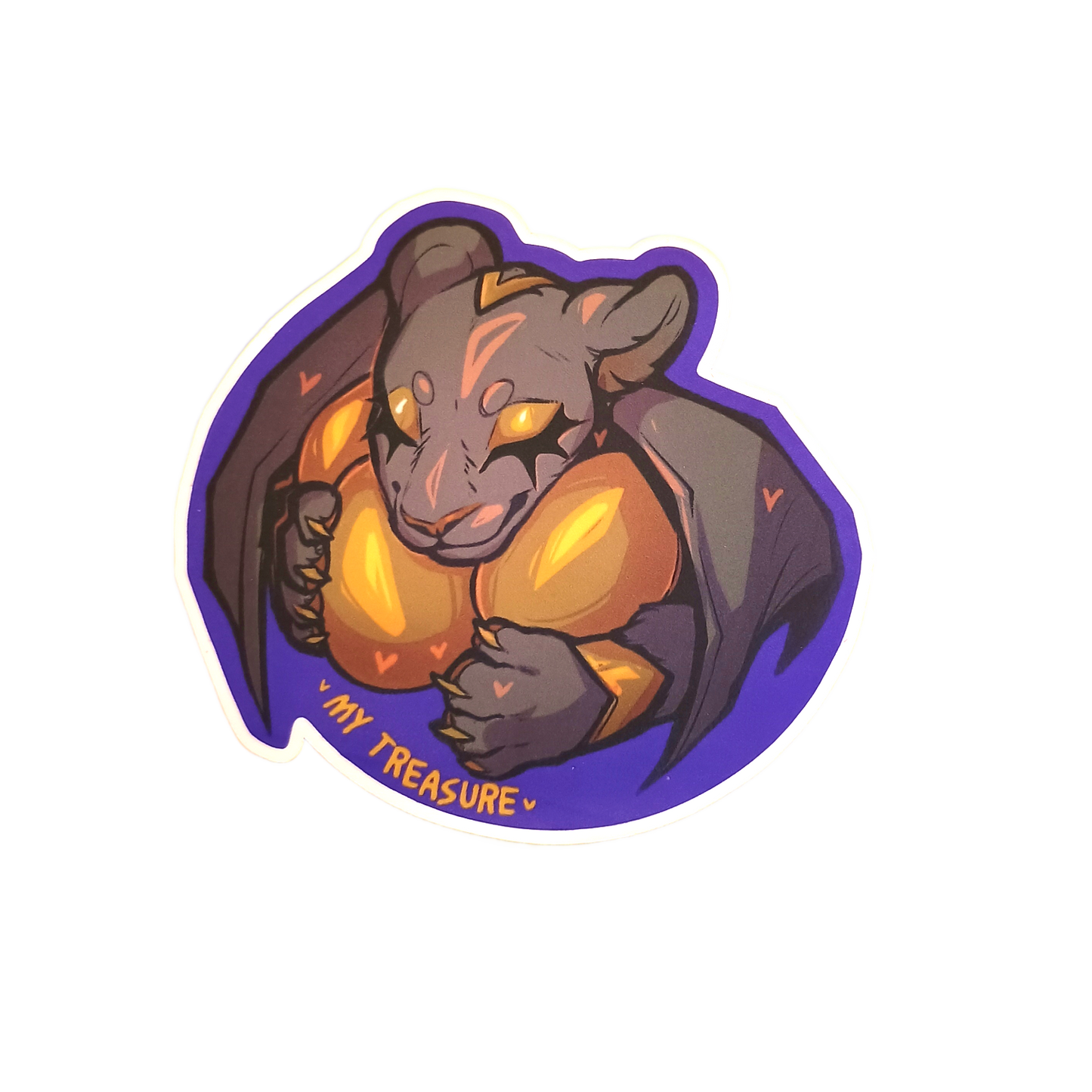 Wasitora My Treasure Matte Sticker 3in / 7cm