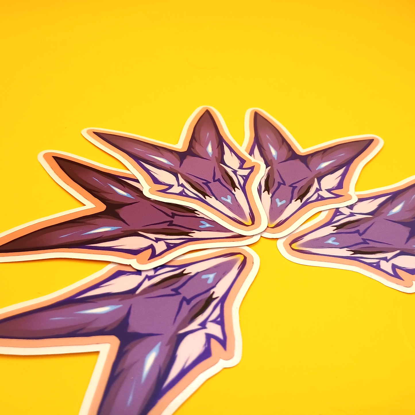 Jonecy Sergal Head Matte Sticker 3in / 7cm