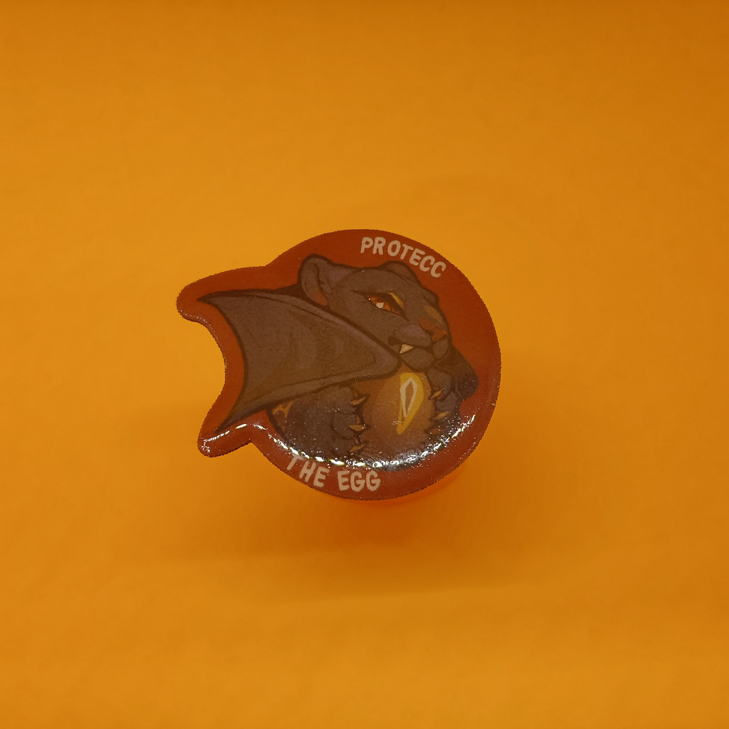 Wasitora with Egg pin  1.5in | 4cm