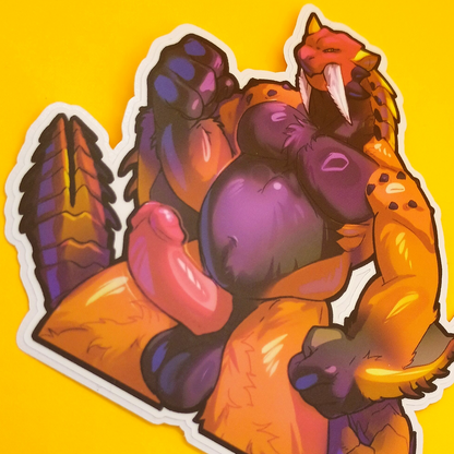 Barioth boy sticker matte  4in || 10cm