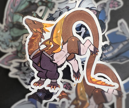 Dusk sticker glossy 4in || 10cm