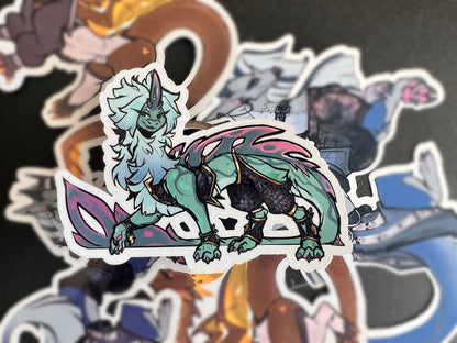 Miharu sticker glossy 4in || 10cm