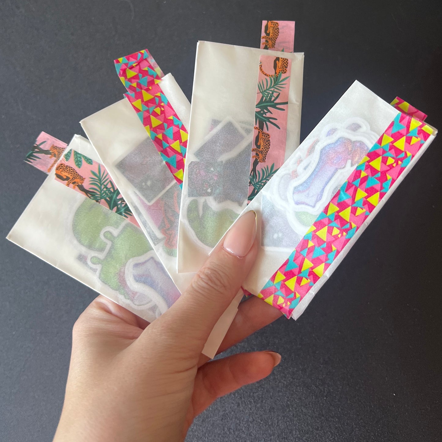 10 random 1 inch sticker flakes | decals stationery set