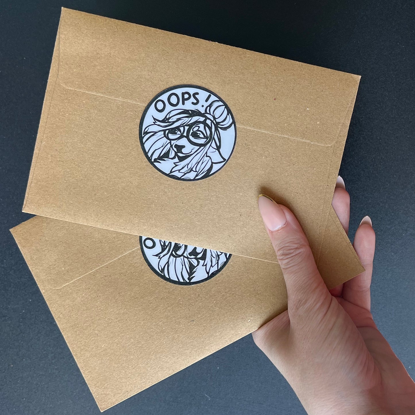 Oopsie 4 stickers mystery grab bag