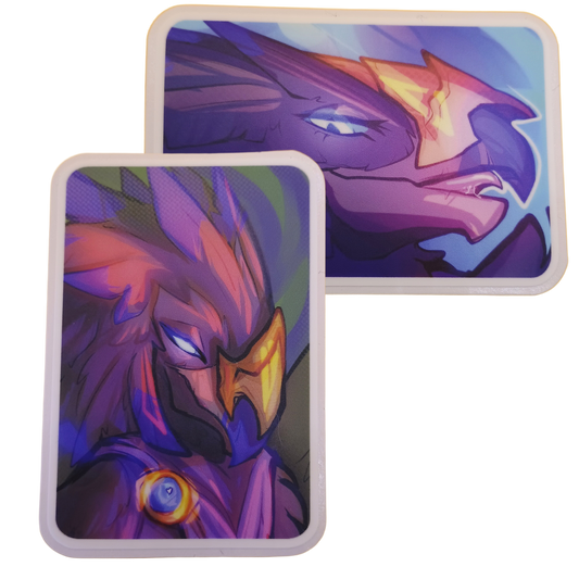 Anzu Bird Sticker 3in / 7cm