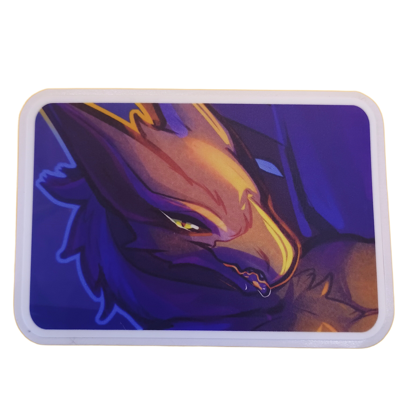Narga portait Matte Sticker 3in / 7cm