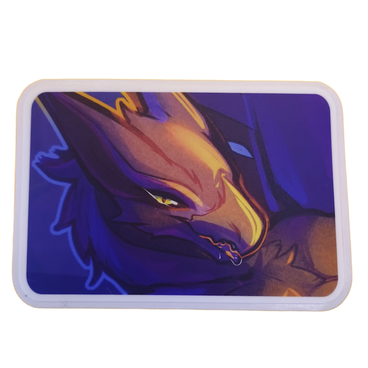 Narga portait Matte Sticker 3in / 7cm