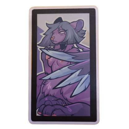 Mafra Sphynx Matte Sticker 3in / 7cm