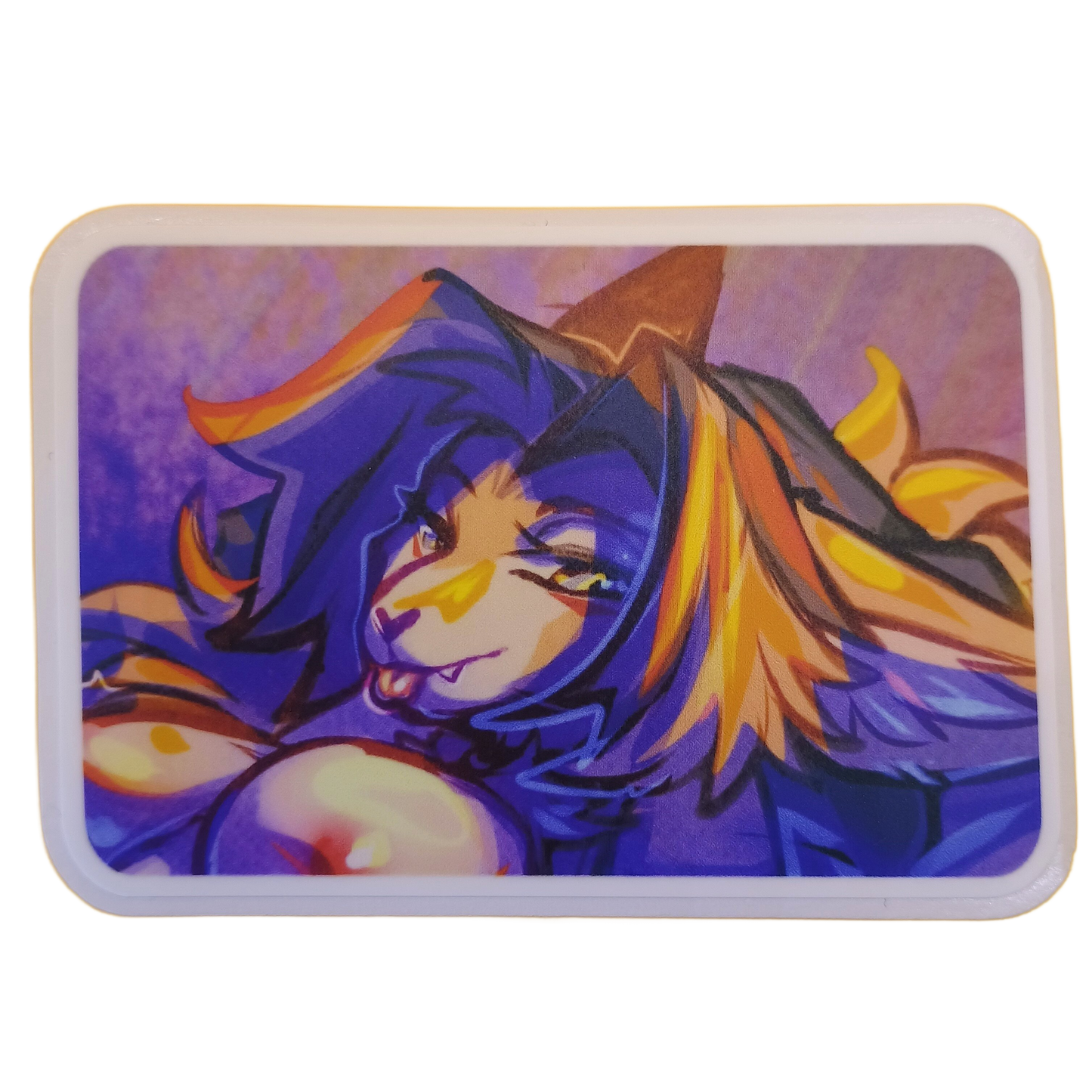 Pulchra boob Matte Sticker 3in / 7cm