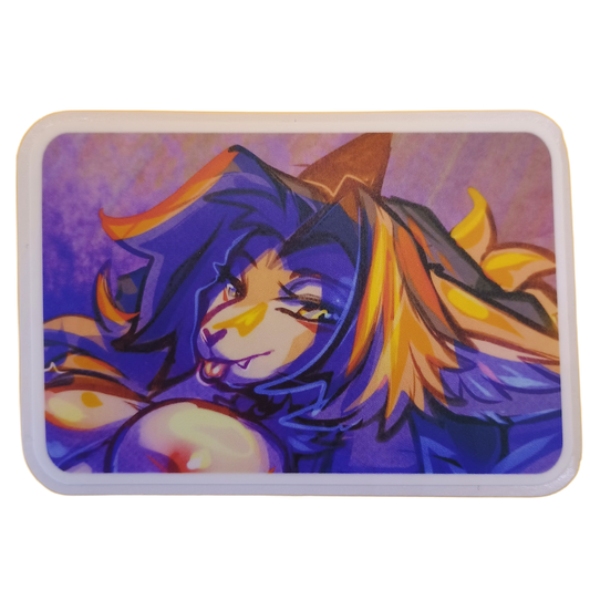 Pulchra boob Matte Sticker 3in / 7cm