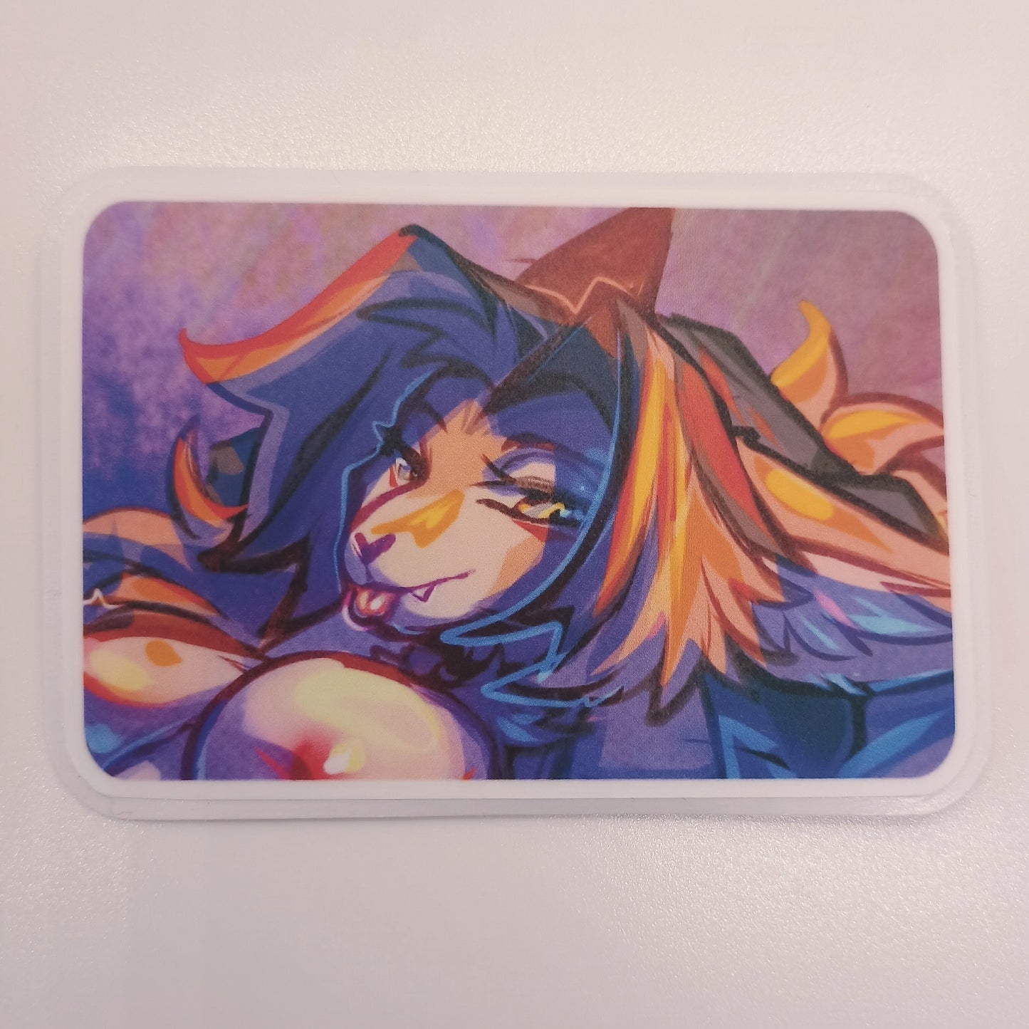 Pulchra boob Matte Sticker 3in / 7cm