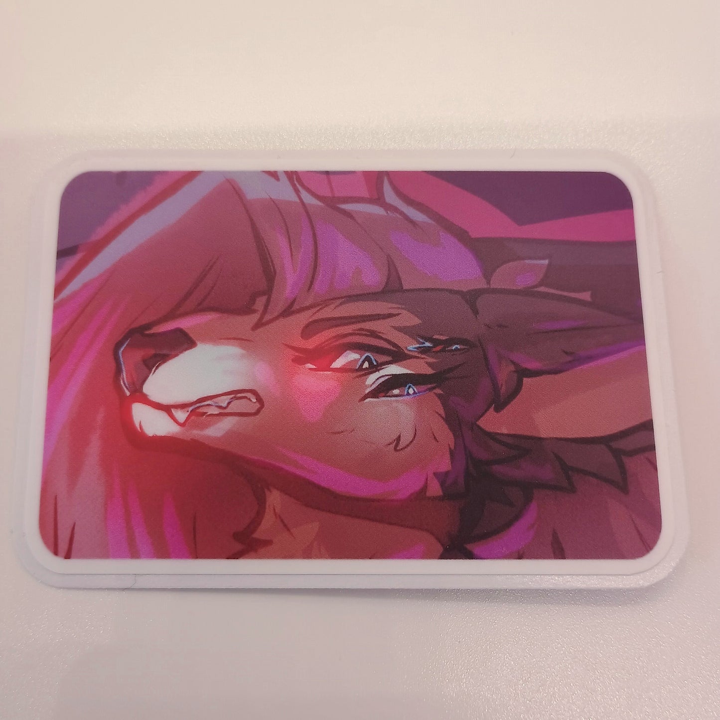 Loona Wolf Matte Sticker 3in / 7cm