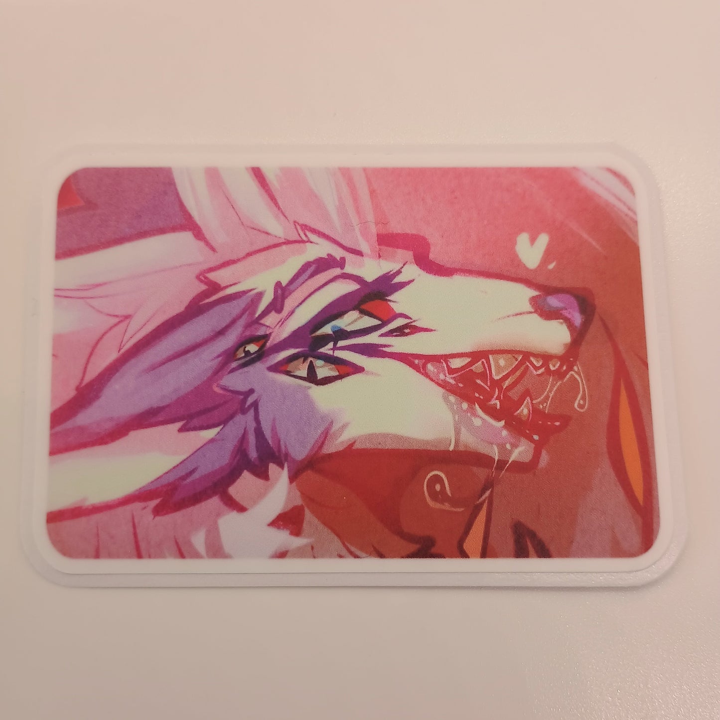 Loona Wolf Matte Sticker 3in / 7cm