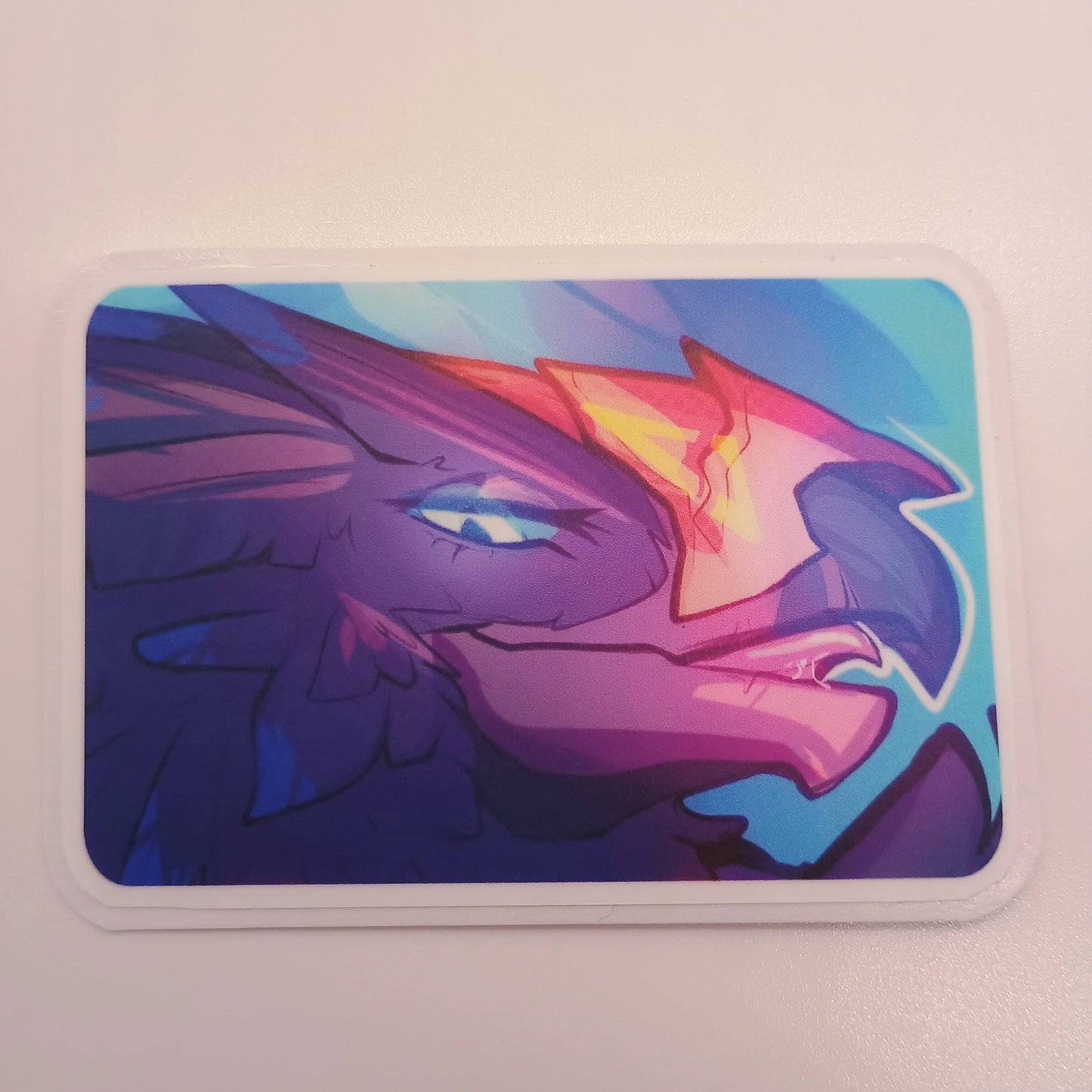 Anzu Bird Sticker Matte 3in / 7cm