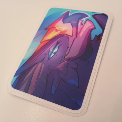 Anzu Bird Sticker Matte 3in / 7cm