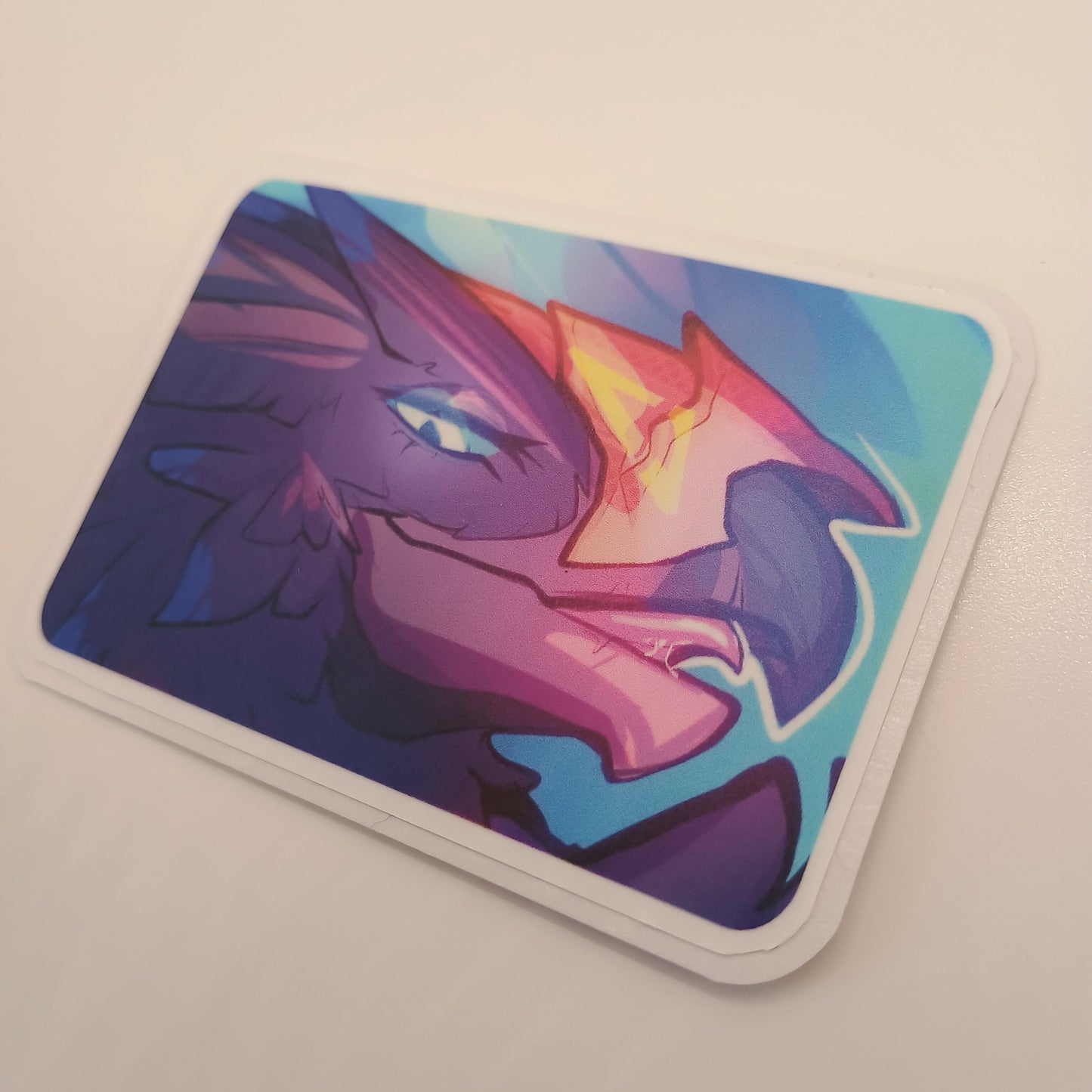 Anzu Bird Sticker Matte 3in / 7cm