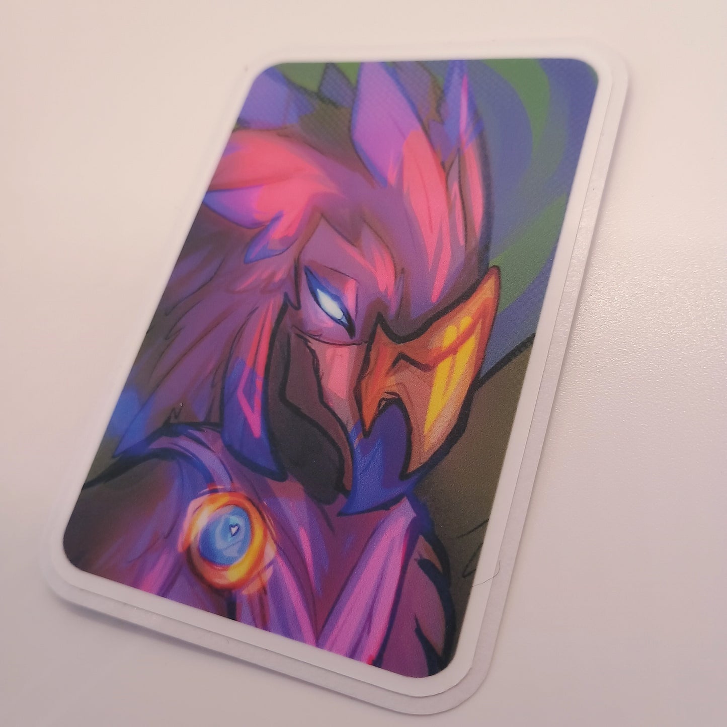 Anzu Bird Sticker Matte 3in / 7cm