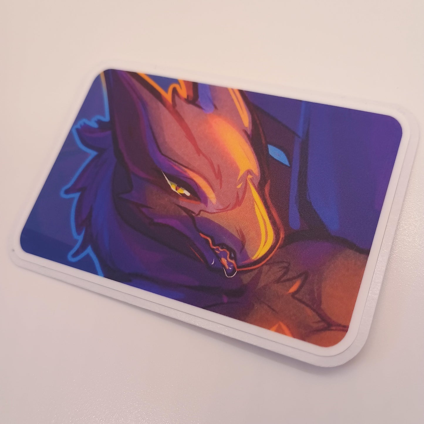 Narga portait Matte Sticker 3in / 7cm