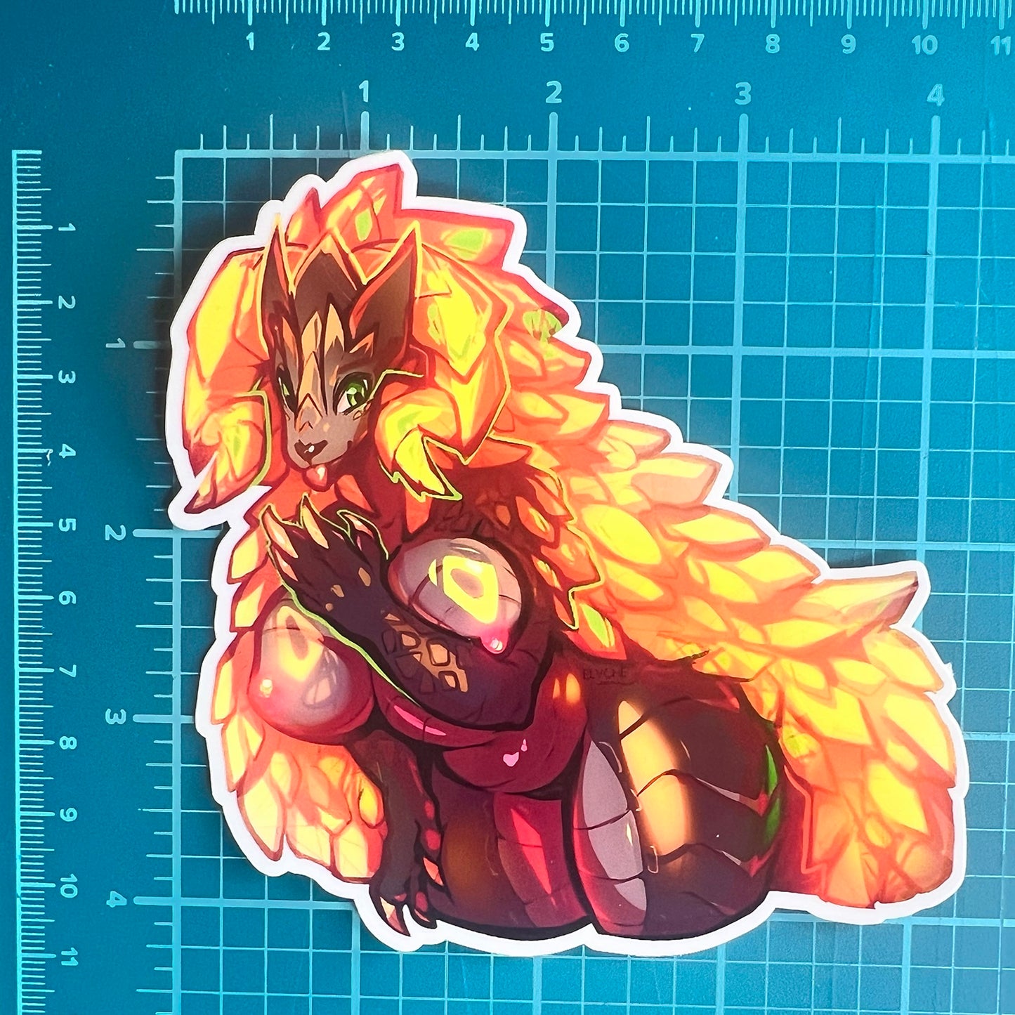 Kulve booba sticker glossy 4in || 10cm