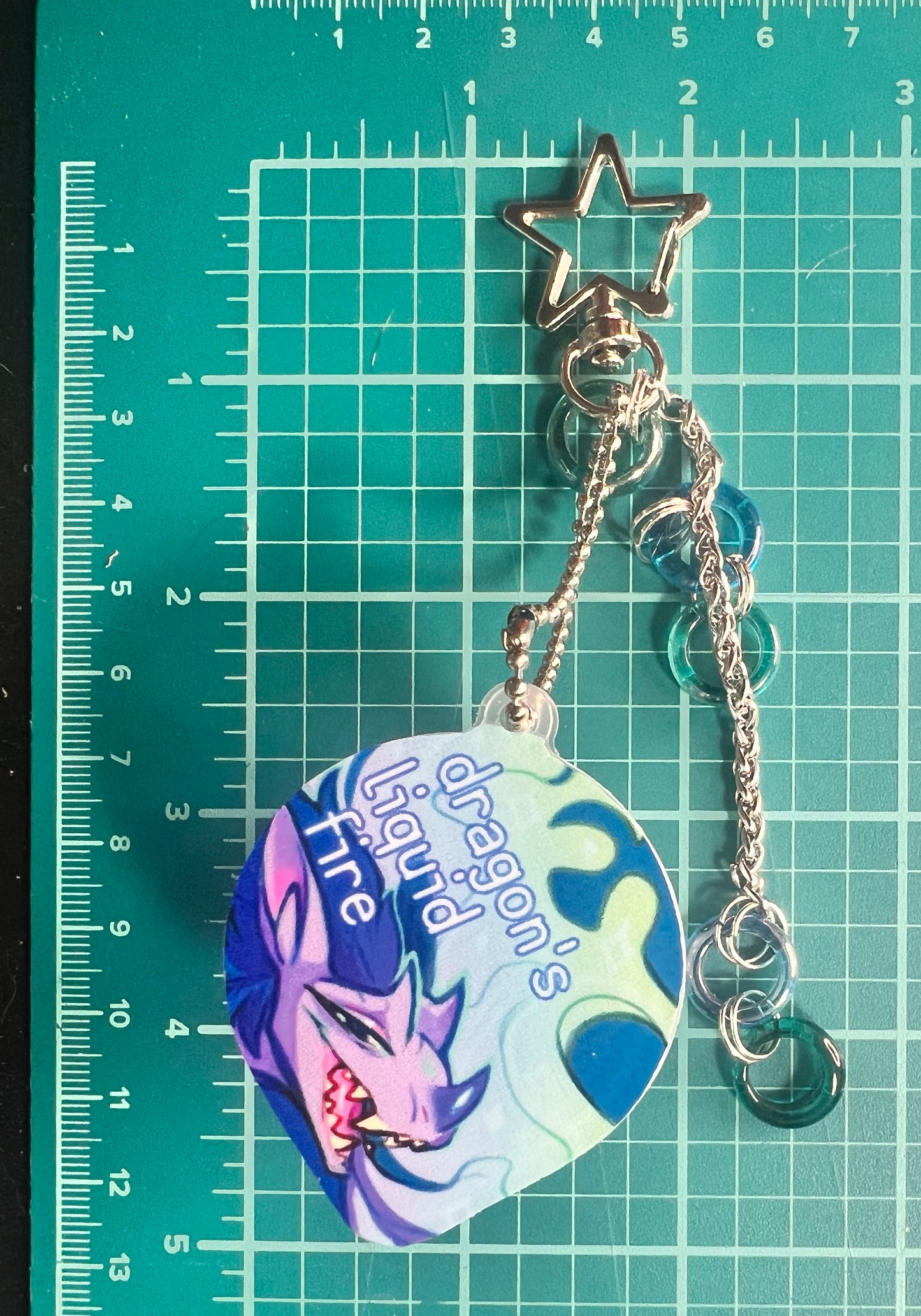 Binara squishy pudding keychain