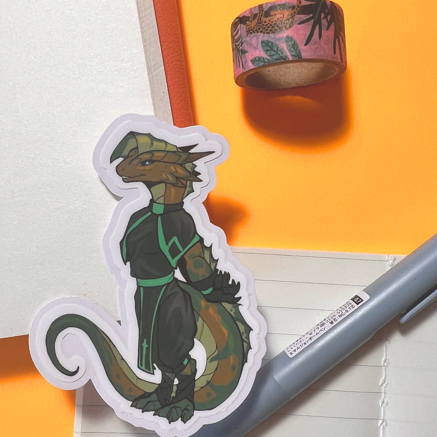 Zyph kobold glossy sticker 3in|7cm