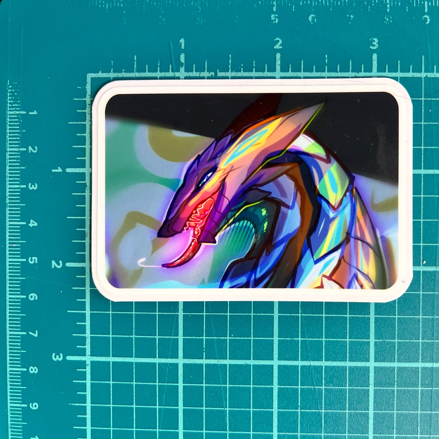 Lunagaron glossy sticker 3in || 7.5cm