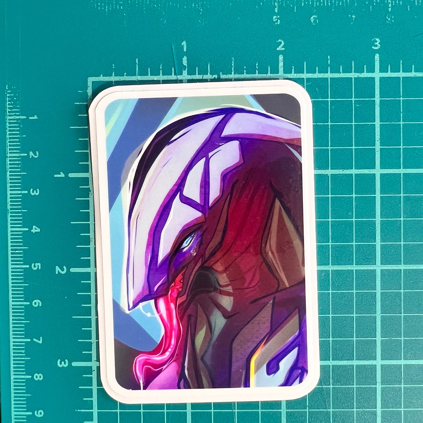 Khanivore sticker glossy 3in || 7.5cm