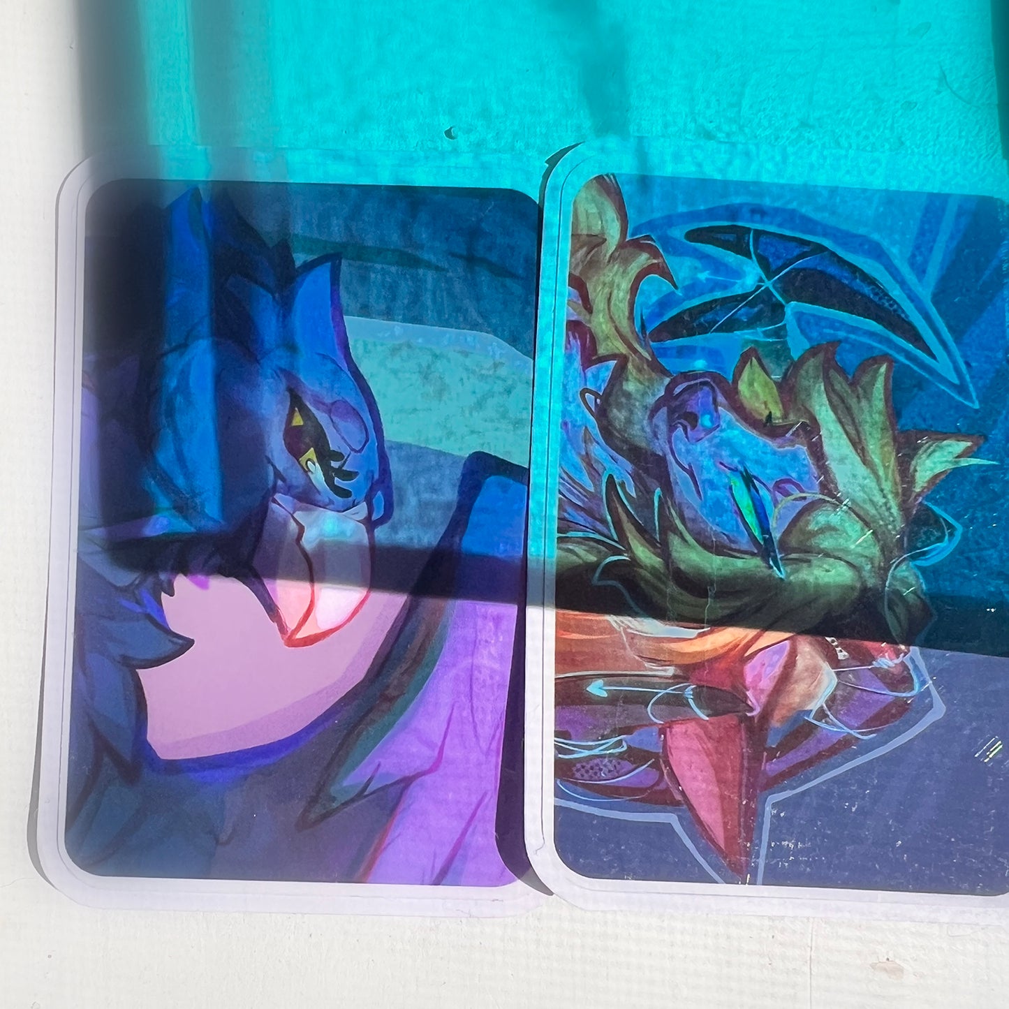 Chmiken gryphon glossy sticker 3in || 7.5cm
