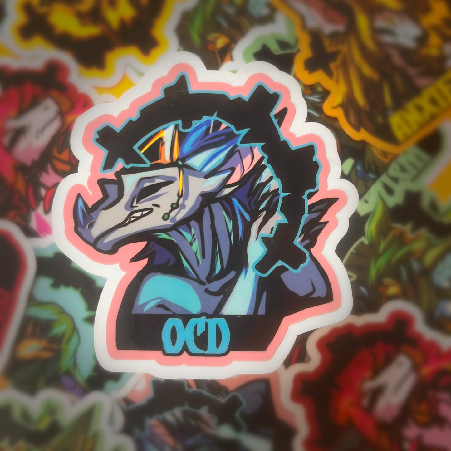 OCD sticker 3in|7cm